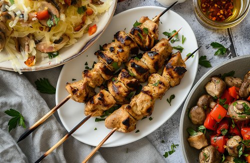 Chicken Seekh Kebab